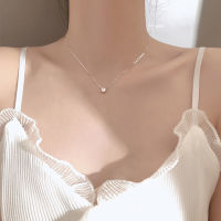 Trendy 925 Sterling Silver O-Chain Necklace 0.3cm0.4cm0.5cm Zircon Necklace For Women Gift Summer Fashion Jewelry NK0332023