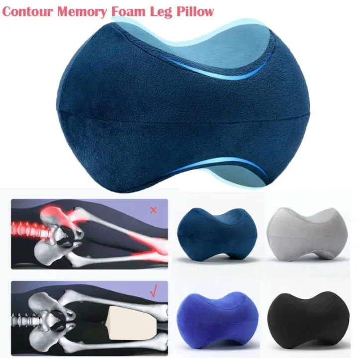 [HOT W] Orthopedic Pillow for Sleeping Memory Foam Leg Positioner ...