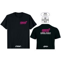 Fashion เสื้อยืด RACING เสื้อซิ่ง [COTTON 100%] [SUBARU STI] Tee