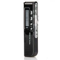 8GB Digital Voice Recorder Voice Activated USB Pen Digital Audio Voice Recorder Mp3 player Dictaphone Black gravador de voz