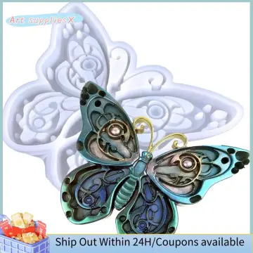 Butterfly Resin Molds - Small Pendant Silicone Molds for Casting