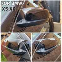 รถด้านข้างประตูกระจกมองหลังฝาครอบสำหรับ BMW E70 X5 E71 X6 E72 2008-2013สไตล์ชิ้นส่วนจัดแต่งทรงผม