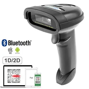 NETUM L8 Wireless QR Barcode Scanner, 2.4G Wireless USB Automatic 2D Bar  Code Reader for Laptop or Computer PC