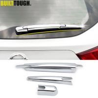 For Nissan Rogue Sport Qashqai 2014 - 2019 Chrome Rear Window Wiper Arm Blade Cover Trim Overlay Nozzle Molding Garnish