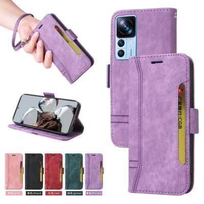 เคสโทรศัพท์ใหม่สำหรับ Xiaomi Mi 12T 12T 12 Pro /Mi 12 12 Pro แม่เหล็ก Lite กระเป๋าสตางค์หนังพลิกช่องการ์ดเคสโทรศัพท์