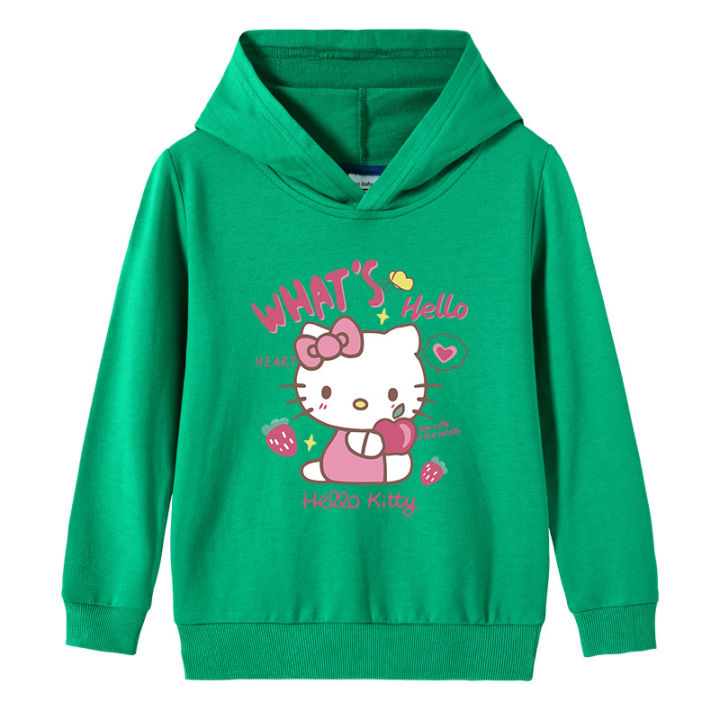 kitty-cat-hoodie-เสื้อผ้าเด็กแฟชั่นผ้าฝ้าย100-เด็ก-hoodie-พร้อมกระเป๋าชายหญิงแขนยาวการ์ตูน-autumn