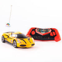 ProudNada Toys ของเล่นเด็กรถบังคับวิทยุตราเพชร(สีส้ม) AULDEY RC RACING  298060