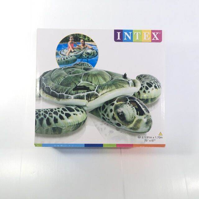 โปรสุดคุ้ม-intex-ของเล่นในสระน้ำ-เจ้าเต่าลอยน้ำ-ขนาด-1-91mx1-7m-75-x67-ราคาถูกสุด-สระ-เป่า-ลม-สระ-น้ำ-เป่า-ลม-สระ-น้ำ-เด็ก-สระ-ยาง-เป่า-ลม