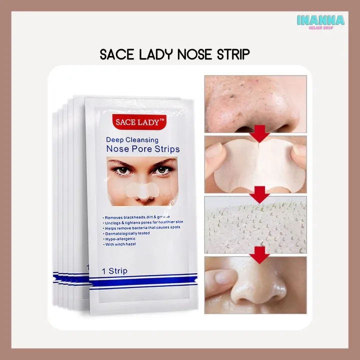 INANNA SACE LADY NOSE STRIP BLACKHEADS AND WHITEHEADS REMOVAL Lazada PH