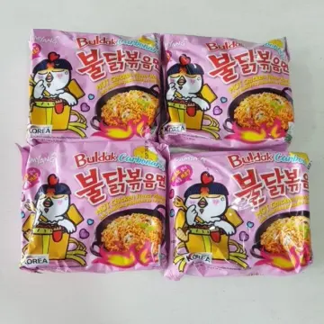 SAMYANG Buldak hot chicken carbonara ramen noodles 1 PACK OF 130G