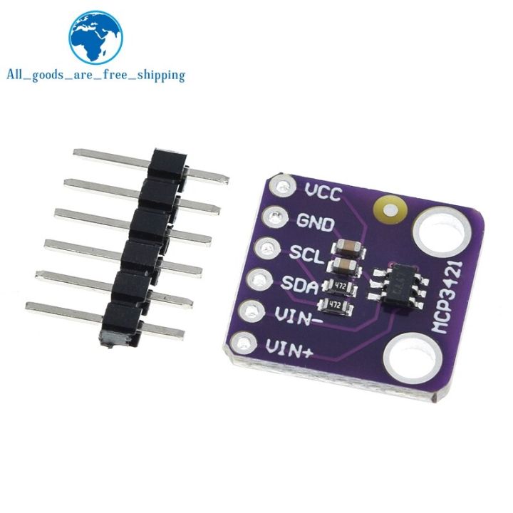 mcp3421-i2c-sot23-6-delta-sigma-adc-evaluation-module-สำหรับ-pickit-serial-เครื่องวิเคราะห์โมดูล-gy-mcp3421