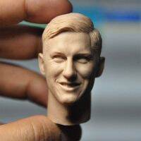 16 Scale WWII เยอรมัน Delivery Clerk ทหารชาย Unpainted Head รุ่น Smile Face DIY