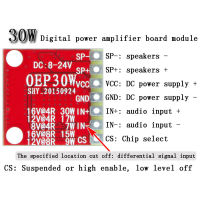 ?Occkic oep30wเครื่องขยายเสียงโมโนดิจิตอล 30W Class Dโมดูลเครื่องขยายเสียง