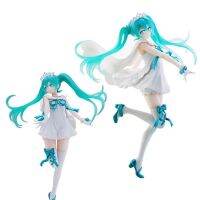 AIRABELLE ฟิกเกอร์ไอดอลเสมือนครบรอบ15th ฟิกเกอร์ PVC รูป Hatsune Miku ขนาด21ซม. ของเล่นโมเดลหุ่นอะนิเมะ Miku สองมิติของขวัญแฟนๆ