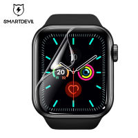 SmartDevil Full Screen Cover For Apple Watch Series 9 apple watch series 8 series 7 iwatch 8 soft film 41 mm 45 mm Apple watch protective film, quantum film, transparent