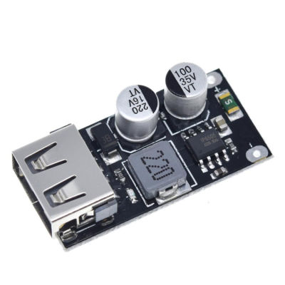 USB QC3.0 QC2.0 USB DC-DC Buck Converter ชาร์จขั้นตอนลงโมดูล6-32V 9V 12V 24V To Fast Quick Charger Circuit Board 5V