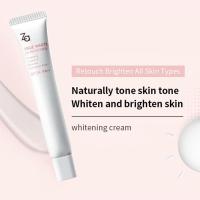 ZA ใบหน้าครีมทาก่อนแต่งหน้าคอนซีลเลอร์ครีมกันแดด SPF 26 PA ++ รูขุมขนที่มองไม่เห็นให้ความชุ่มชื่นลดรอยหมองคล้ำแต่งหน้า