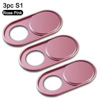 3PCS Webcam Cover Pink For Laptops Fisheye for Phone iPad Macbook Portable Camera Cover Webcam Cover Slide Sticker For Xiaomi