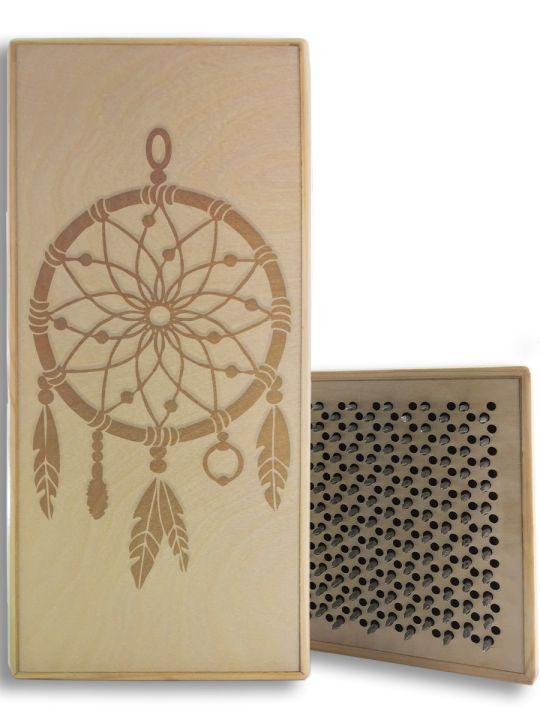 board-sadhuboard-with-nailsboard-for-yoganative-american-dream-catcher-289pitch-10mmlight-yoga-meditation-board