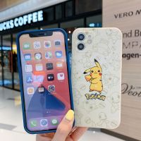 CSQ63การ์ตูน Pikachu Pokemon Pikachu สำหรับ IPhone 13 Mini TPU ปกป้องของขวัญป้องกันการตกโปเกมอนเคสโทรศัพท์เคสโทรศัพท์ฝาครอบโทรศัพท์ไอโฟนโทรศัพท์มือถือสำหรับ IPhone