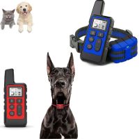 500M Waterproof Dog Training Collar Electric Pet Remote Control Rechargeable Shock Sound Vibration Anti-Bark For All Size Dog