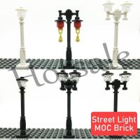 【hot sale】 ✾❀ B32 MOC Small Particle Building Block Toys Assembly Parts and Accessories Road Light