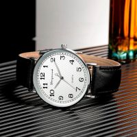 Mens Quartz Wristwatch Leather Bracelet Watches For Men With Free Shipping Simple Sports Watch Relogio Masculino