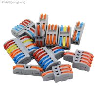 ▬✺☌ 1 in multiple out Quick Wiring Connector Universal Splitter wiring cable Push-in Can Combined Butt Home Terminal Block SPL 222