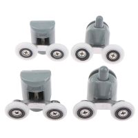 1Set Zinc Alloy Double Shower Door Roller Wheel Runner/pulleys/rollers/wheels Bearing Diameter 20mm/23mm/25mm/27mm