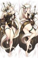 Dakimakura อะนิเมะปลอกหมอนเงา (Arknights) ปลอกหมอนฮาโลวีนตกแต่งคริสต์มาส 2023