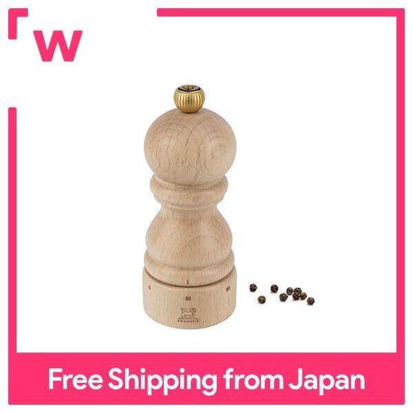 PEUGEOT Mill Pepper Mill Coarseness Adjustment 12cm White Wood Paris U
