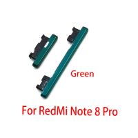 ปุ่มปรับระดับเสียงปุ่มพาวเวอร์ด้านข้างสำหรับ Xiaomi Redmi Note 7 8 Pro/mi 10 /Mi 10 Pro เปลี่ยนอะไหล่ซ่อม