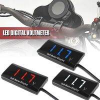 LED Digital Voltmeter Automobile And Motorcycle Voltmeter Panel Instrument 12V Motorcycle Accessories General