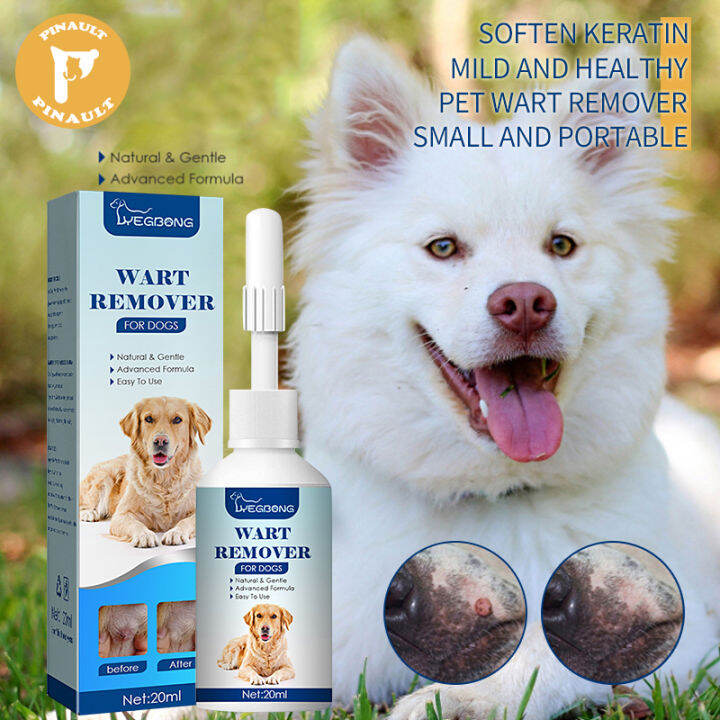 20ml Pet Wart Remover Natural Ingredient Dog Skin Tags Dog Treatment ...