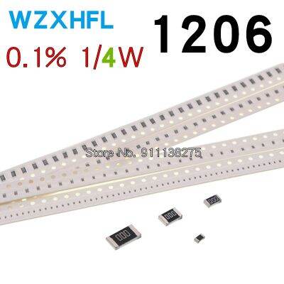 【LZ】 20pcs/lot1206 0.1  0.001 1/4W High precision fil Chip 1KR-2.2MR 30K 40.2K 56K 68K 127K 316K 680K millesimal thousandth Resistor