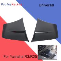 For Yamaha R3/R25 CFMOTO Motorcycle Universal Winglet Aerodynamic Spoiler Wing Kit with Adhesive Motorcycle Decoration Sticker