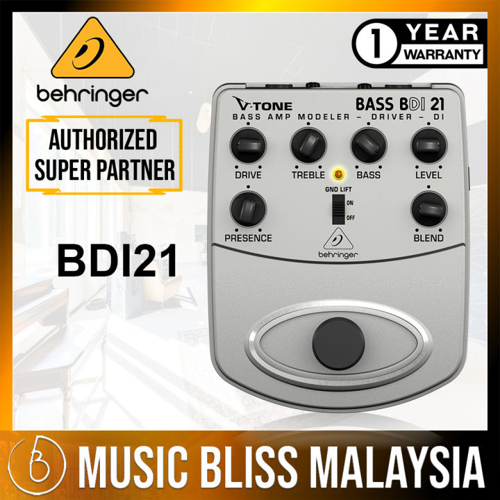 BEHRINGER V-TONE BDI 21 ベースプリアンプ - ベース