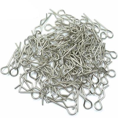 RC Body Shell Clips 100pcs Stainless Steel RC Car Shell Clip Pins Portable RC Car Shell Body Clip Pins Universal Replacement Pins for 1/16 Scale RC Vehicles Cars famous