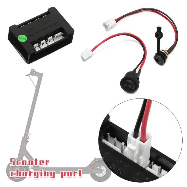 【COD&Ready Stock】24V Outdoor Electric Scooter Charging Port DC5.5x2.1mm