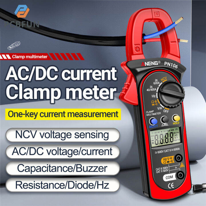 t-rms-ดิจิตอล-dca600a-pn106-pcbfun-ความต้านทานมัลติมิเตอร์สำหรับนับเครื่องทดสอบกระแสไฟฟ้าโวลต์คาปาซิแตนซ์อุณหภูมิ4000แรงดันไฟฟ้าไม่สัมผัส