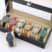 【YF】◊  New Fashion Men Jean Fabric Leather Watches Relogio Feminino Ladies Wristwatch Hot