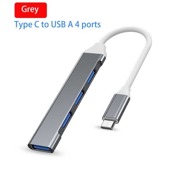 usb-hub-type-c-extender-4-port-usb3-0-2-0-splitter-for-notebook-hub-converter-otg-adapter-for-computer-usb-c-docking-station-usb-hubs