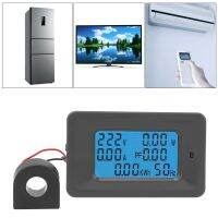 6 in 1 Digital LCD Meter แรงดัน 110-250V ปัจจุบัน 100A แผงตรวจสอบพลังงานพร้อมตัวเหนี่ยวนำร่วม