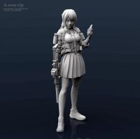 1/35 Resin model kits figure beauty colorless and self-assembled A-1209