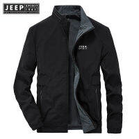 JEEP SPIRIT 1941 ESTD 2021 ฤดูใบไม้ร่วงใหม่ชายเสื้อคอปกแบบสบายๆหลวมย้อนกลับเสื้อผู้ชาย