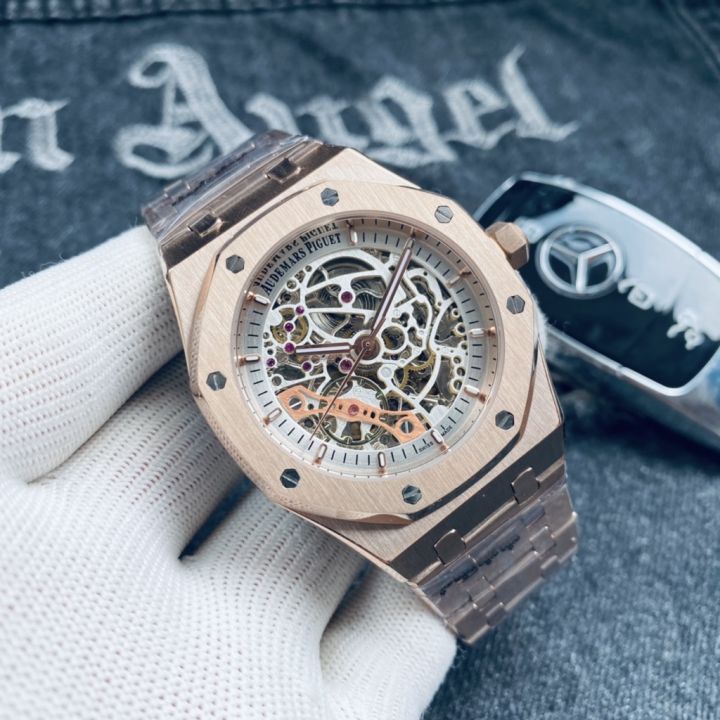 audemars-piguet-royal-oak-offshore-skeleton-series-นาฬิกาบูติก-นาฬิกาผู้ชาย-นาฬิกาข้อมือกลไก