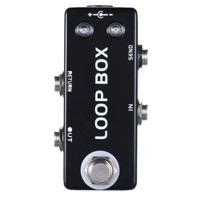 Mini Guitar Effect Pedal Loop Box Switcher Channel Selection True Bypass