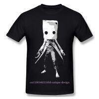 Customization Men Clothing Little Nightmares Thriller Games T-Shirt Nightmares - Mono Poster Fashion Short Sleeve  OURC