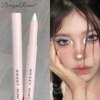 Dragonee Pearlescent โกหกไหมปากกาเน้นข้อความมุม Brightening Stick แวววาวอายแชโดว์เรียบอายไลเนอร์ดินสอแต่งหน้า