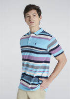 เสื้อโปโลแขนสั้นผู้ชายมีกระเป๋า Maximo Dente คอปก ลายริ้ว คลาสสิค สไตล์ยุโรป สำหรับผู้ใหญ่ รุ่น CV-80-1 เริ่มตั้งแต่Size S-8XL (jumbo)